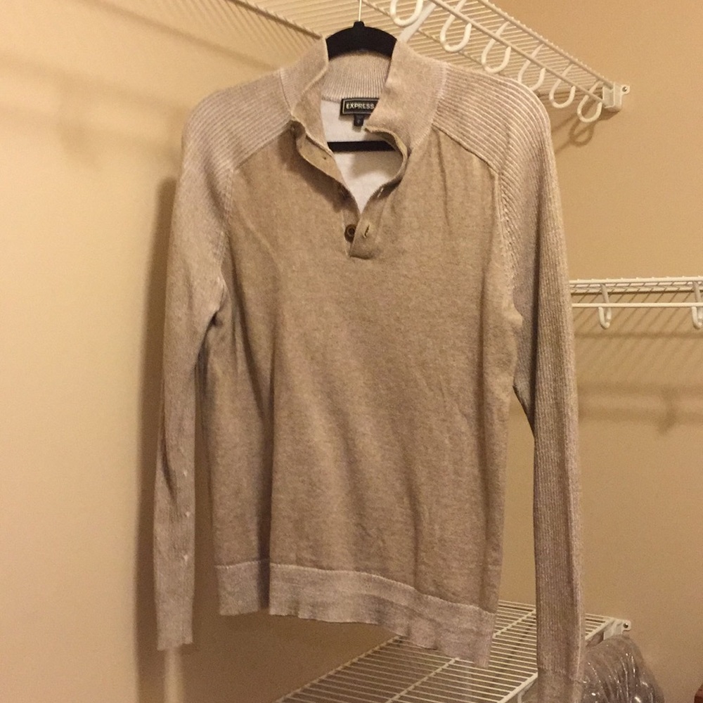 Medium Express Button Down Sweater - image 1